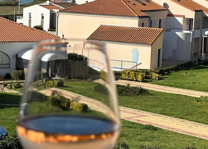 T2 Neuf- Balcon-vue Privilegiee Ocean - Sud Ouest Apartman *